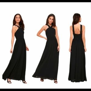 Lulu’s Air of Romance black dress size M